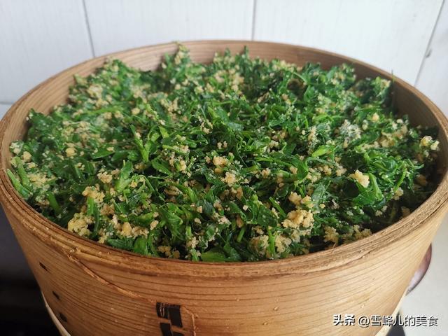 它是“天然钙片”比白蒿荠菜都好，清肠胃补钙质，蒸一蒸真香！